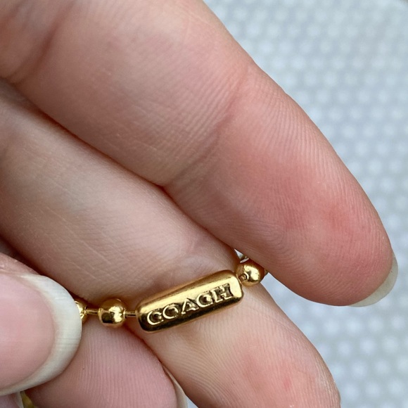 Coach Custom Crystal Xtra Large Hang Tag - Picture 7 of 10